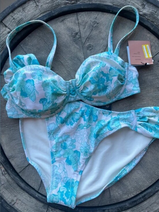 Shade & Shore Other - Shade & Shore Forest Green Women's Two-Piece Bikini Set